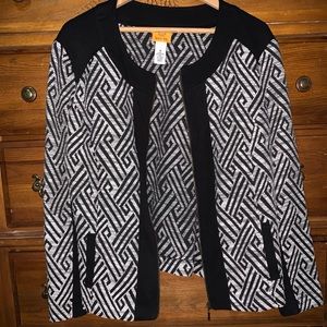 Black and White cardigan